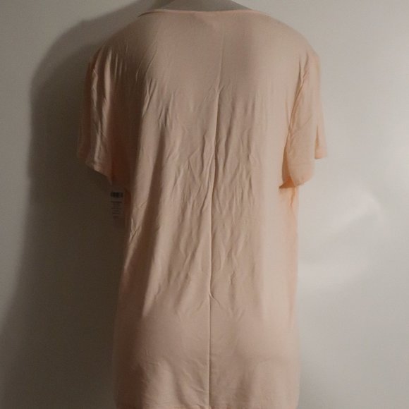NWT Womens Soma Light Pink T-Shirt XXL * - Picture 4 of 5